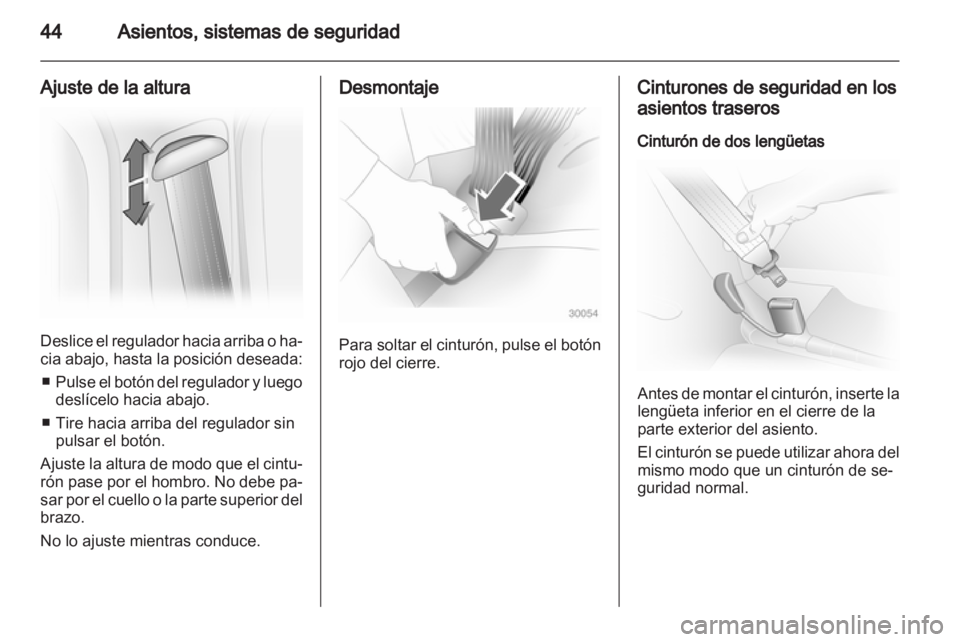 OPEL VIVARO 2013 Manual de Instrucciones (in Spanish) OPEL VIVARO 2013 Manual de Instrucciones (in Spanish)