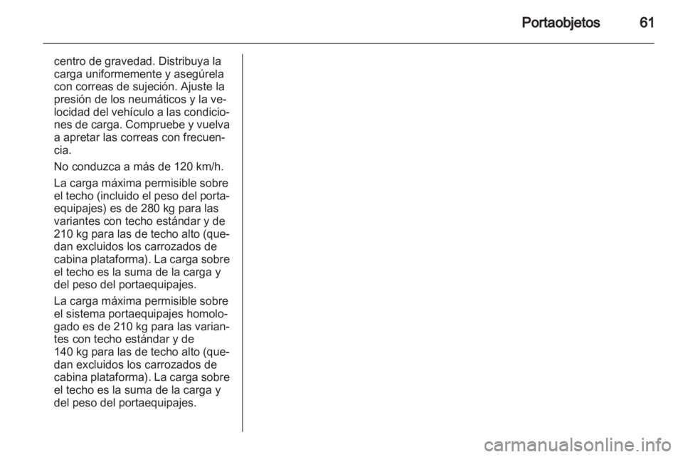 OPEL VIVARO 2013 Manual de Instrucciones (in Spanish) OPEL VIVARO 2013 Manual de Instrucciones (in Spanish)