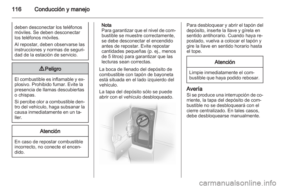 OPEL VIVARO 2013.5 Manual de Instrucciones (in Spanish) OPEL VIVARO 2013.5 Manual de Instrucciones (in Spanish)