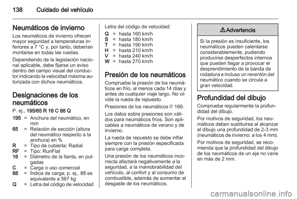 OPEL VIVARO 2013.5 Manual de Instrucciones (in Spanish) OPEL VIVARO 2013.5 Manual de Instrucciones (in Spanish)