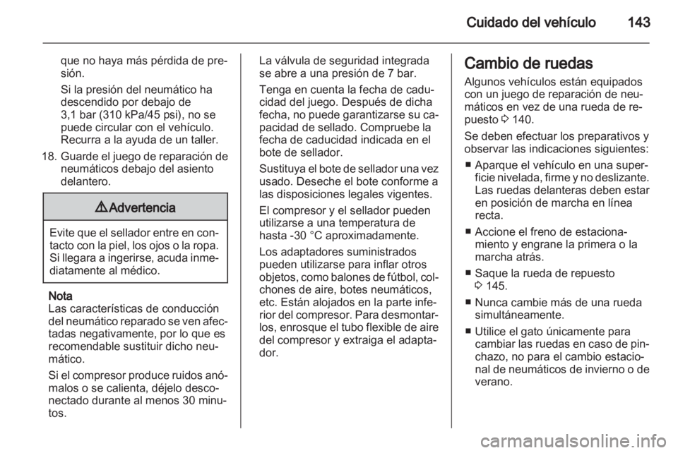 OPEL VIVARO 2013.5  Manual de Instrucciones (in Spanish) 