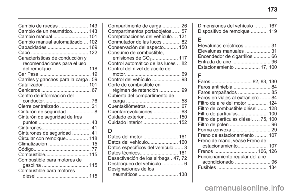 OPEL VIVARO 2013.5  Manual de Instrucciones (in Spanish) 