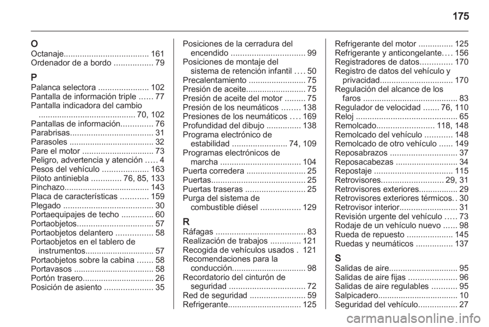 OPEL VIVARO 2013.5  Manual de Instrucciones (in Spanish) 