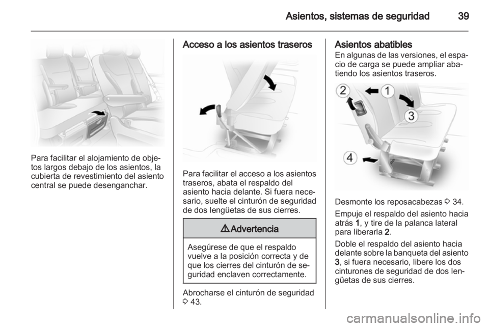 OPEL VIVARO 2013.5  Manual de Instrucciones (in Spanish) 