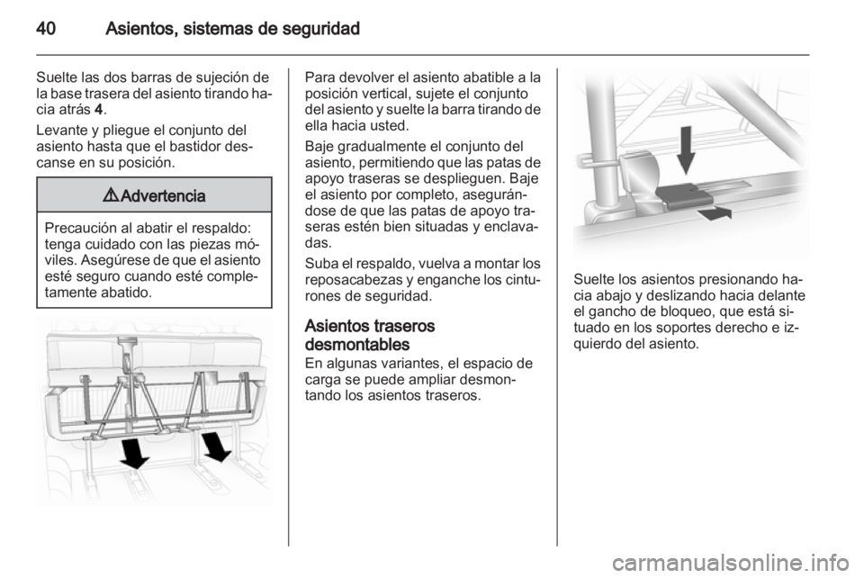 OPEL VIVARO 2013.5  Manual de Instrucciones (in Spanish) 