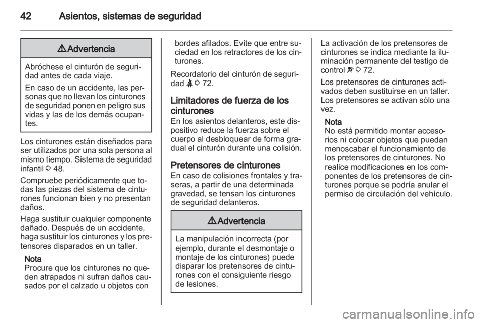 OPEL VIVARO 2013.5  Manual de Instrucciones (in Spanish) 
