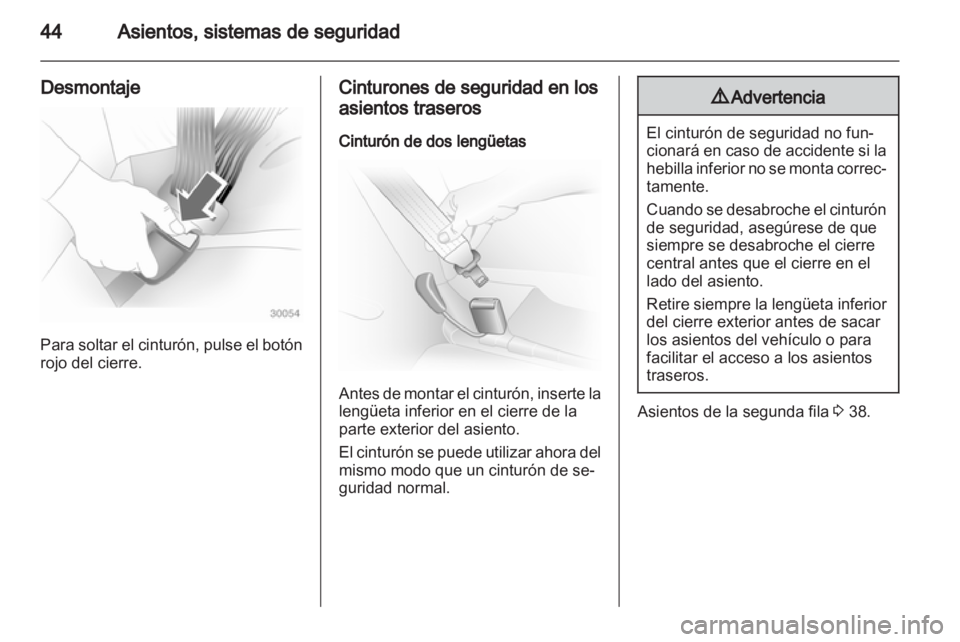 OPEL VIVARO 2013.5  Manual de Instrucciones (in Spanish) 