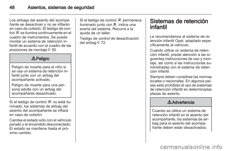 OPEL VIVARO 2013.5  Manual de Instrucciones (in Spanish) 