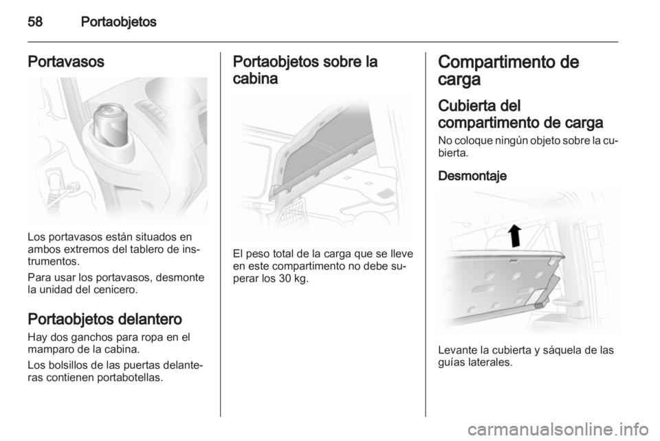 OPEL VIVARO 2013.5 Manual de Instrucciones (in Spanish) OPEL VIVARO 2013.5 Manual de Instrucciones (in Spanish)
