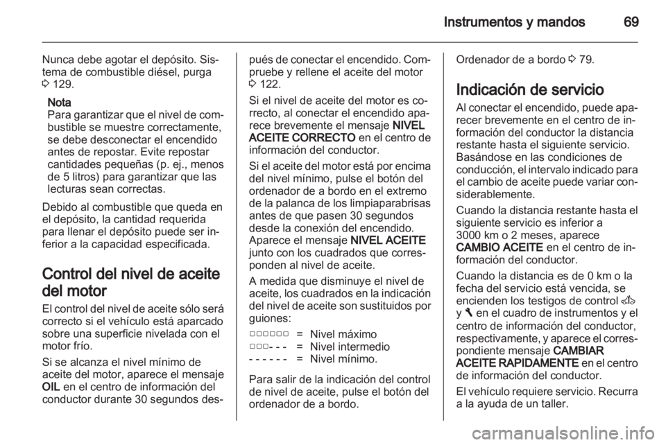 OPEL VIVARO 2013.5 Manual de Instrucciones (in Spanish) OPEL VIVARO 2013.5 Manual de Instrucciones (in Spanish)