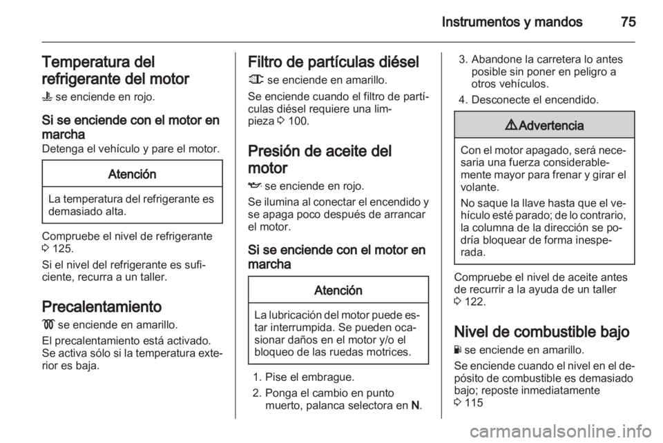 OPEL VIVARO 2013.5 Manual de Instrucciones (in Spanish) OPEL VIVARO 2013.5 Manual de Instrucciones (in Spanish)