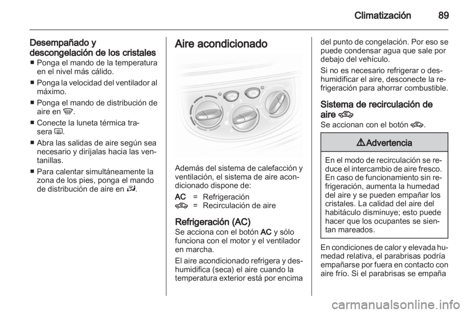 OPEL VIVARO 2013.5 Manual de Instrucciones (in Spanish) OPEL VIVARO 2013.5 Manual de Instrucciones (in Spanish)