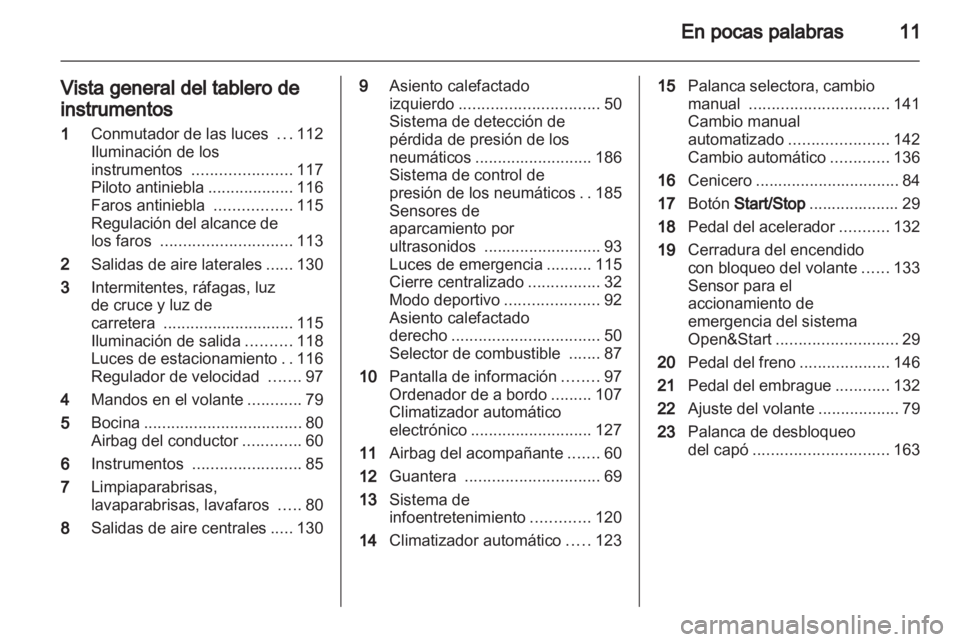 OPEL ZAFIRA 2010  Manual de Instrucciones (in Spanish) 