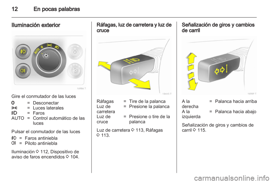 OPEL ZAFIRA 2010  Manual de Instrucciones (in Spanish) 