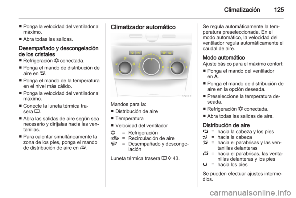 OPEL ZAFIRA 2010 Manual de Instrucciones (in Spanish) OPEL ZAFIRA 2010 Manual de Instrucciones (in Spanish)