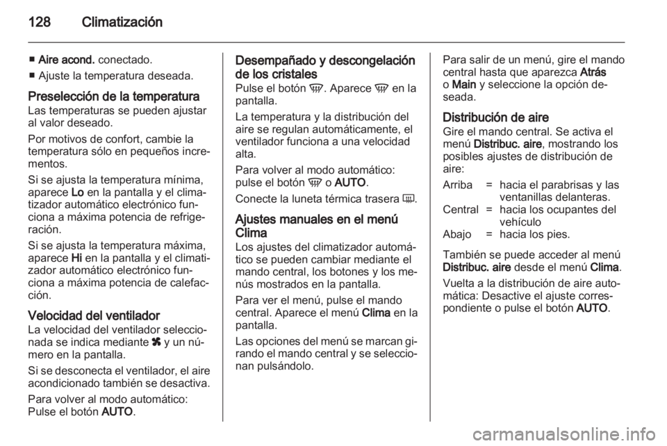 OPEL ZAFIRA 2010 Manual de Instrucciones (in Spanish) OPEL ZAFIRA 2010 Manual de Instrucciones (in Spanish)