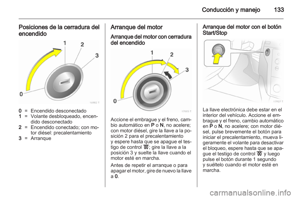 OPEL ZAFIRA 2010 Manual de Instrucciones (in Spanish) OPEL ZAFIRA 2010 Manual de Instrucciones (in Spanish)