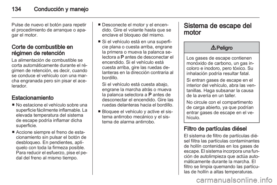 OPEL ZAFIRA 2010 Manual de Instrucciones (in Spanish) OPEL ZAFIRA 2010 Manual de Instrucciones (in Spanish)