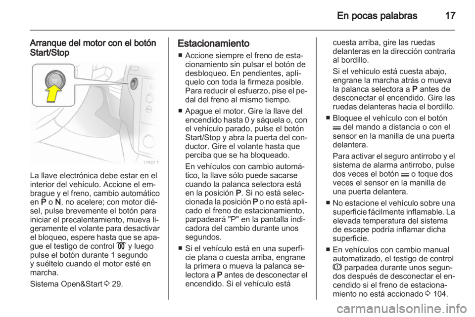 OPEL ZAFIRA 2010  Manual de Instrucciones (in Spanish) 