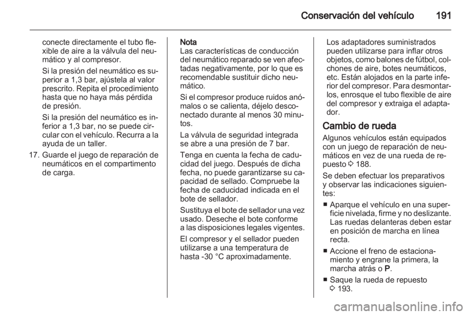 OPEL ZAFIRA 2010 Manual de Instrucciones (in Spanish) OPEL ZAFIRA 2010 Manual de Instrucciones (in Spanish)