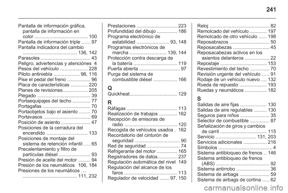 OPEL ZAFIRA 2010  Manual de Instrucciones (in Spanish) 