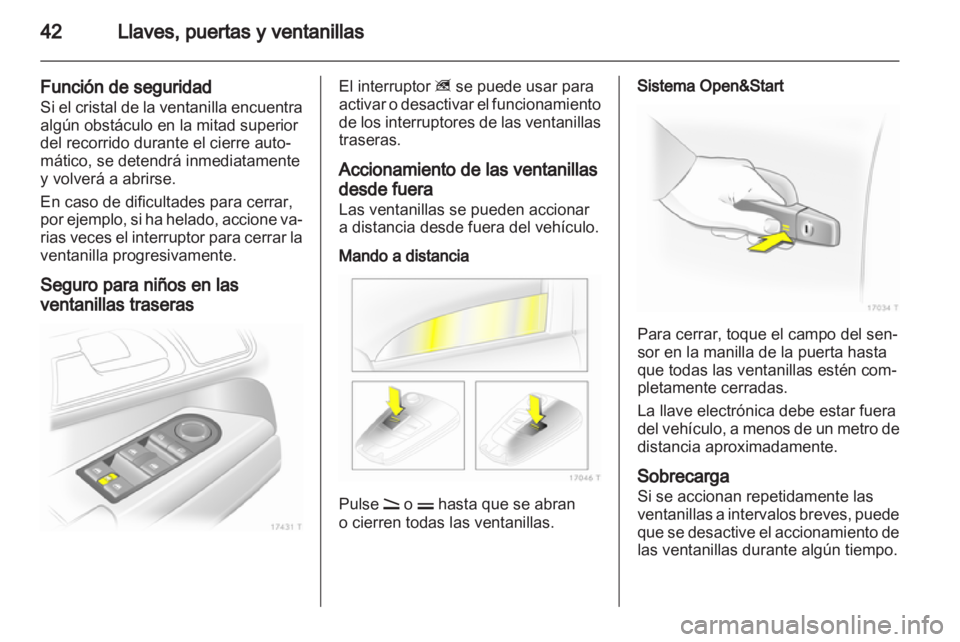 OPEL ZAFIRA 2010  Manual de Instrucciones (in Spanish) 