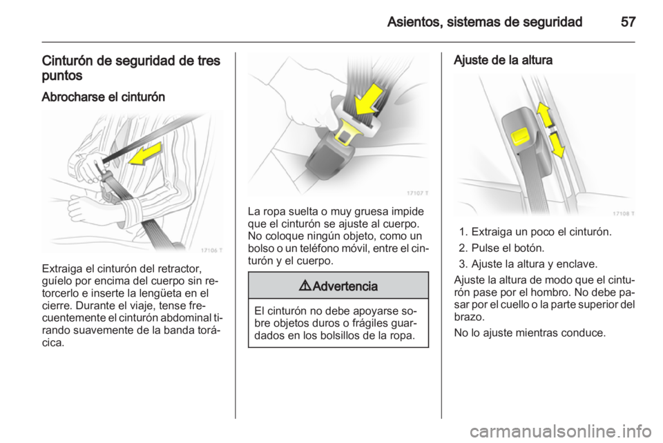 OPEL ZAFIRA 2010 Manual de Instrucciones (in Spanish) OPEL ZAFIRA 2010 Manual de Instrucciones (in Spanish)