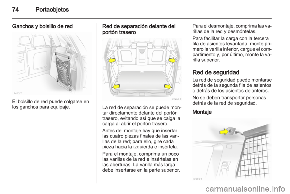 OPEL ZAFIRA 2010  Manual de Instrucciones (in Spanish) 