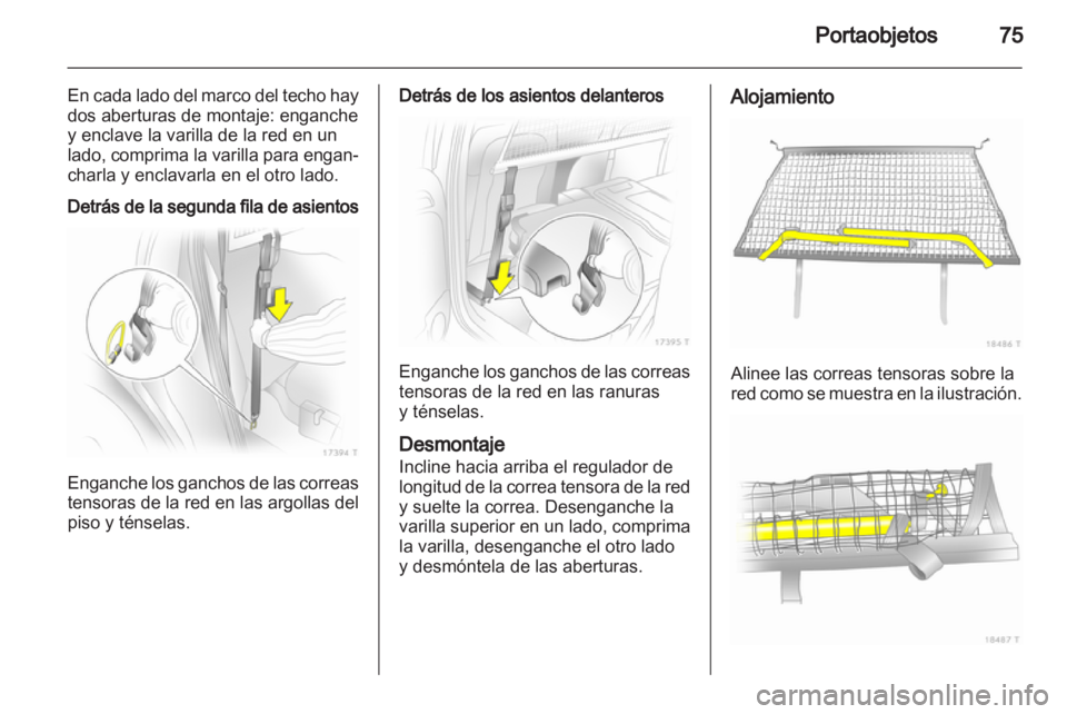 OPEL ZAFIRA 2010  Manual de Instrucciones (in Spanish) 