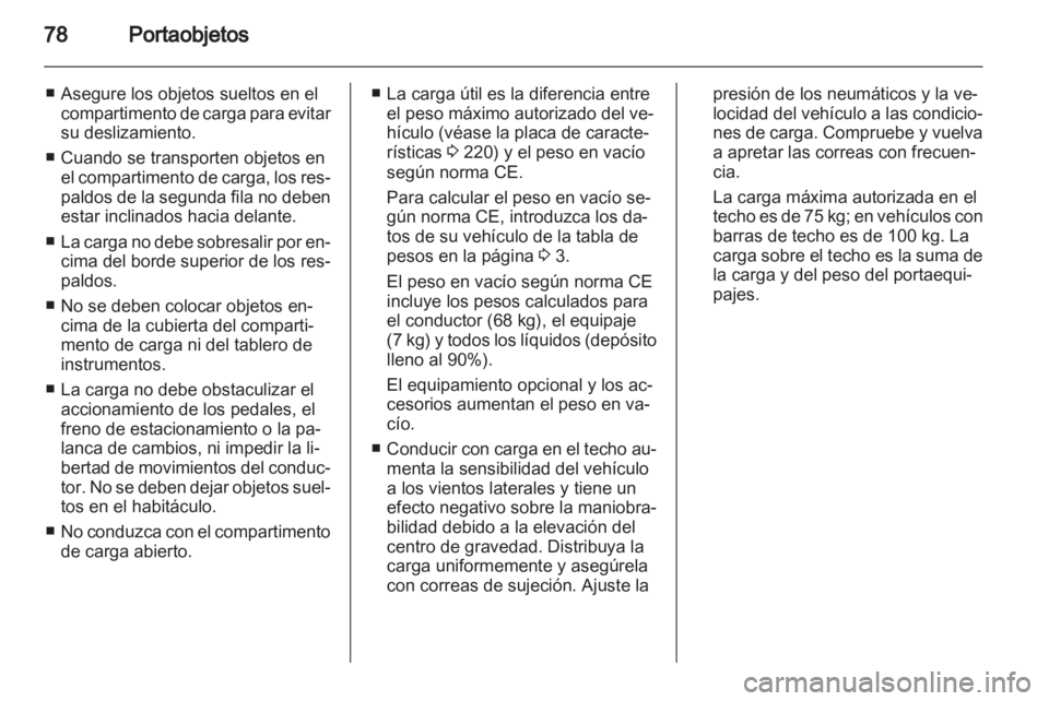 OPEL ZAFIRA 2010  Manual de Instrucciones (in Spanish) 