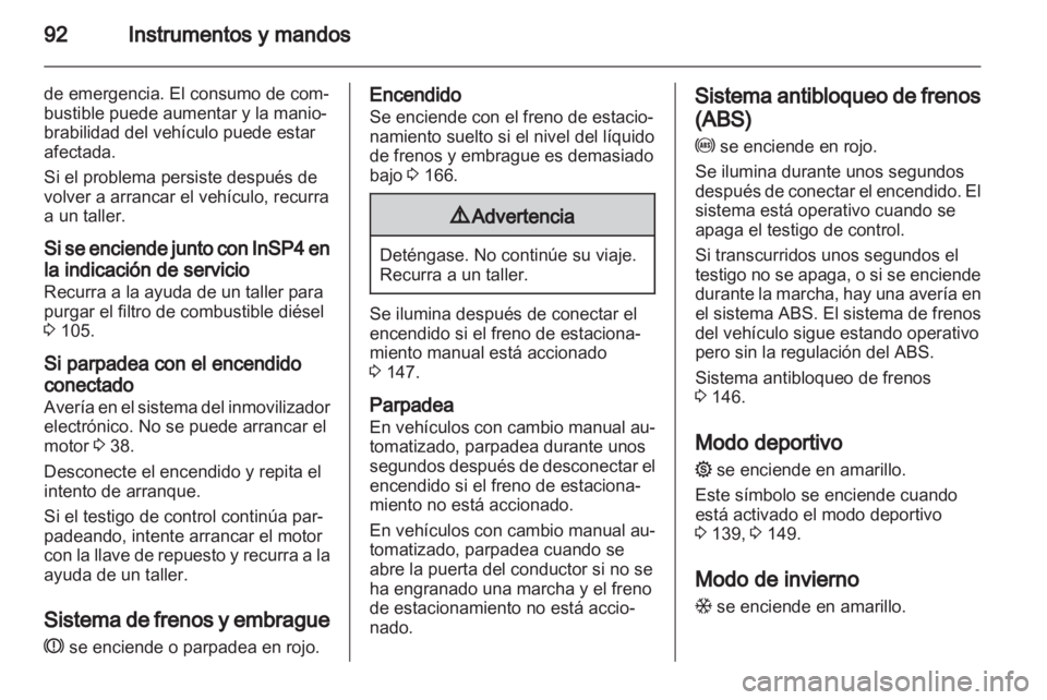 OPEL ZAFIRA 2010 Manual de Instrucciones (in Spanish) OPEL ZAFIRA 2010 Manual de Instrucciones (in Spanish)