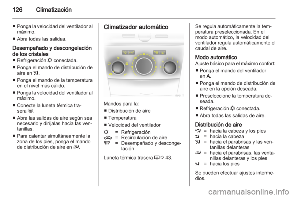 OPEL ZAFIRA 2010.5 Manual de Instrucciones (in Spanish) OPEL ZAFIRA 2010.5 Manual de Instrucciones (in Spanish)