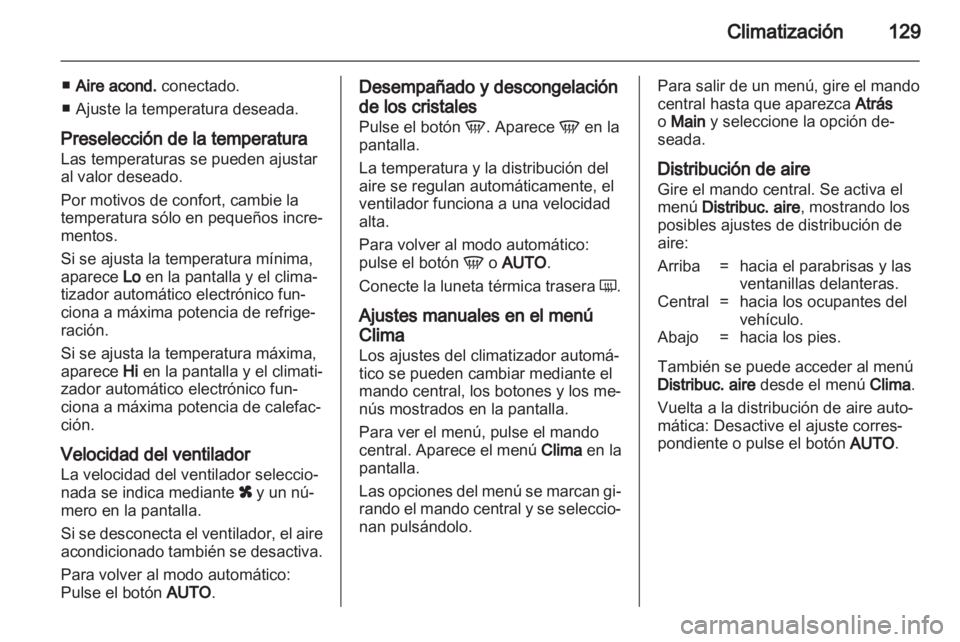 OPEL ZAFIRA 2010.5 Manual de Instrucciones (in Spanish) OPEL ZAFIRA 2010.5 Manual de Instrucciones (in Spanish)