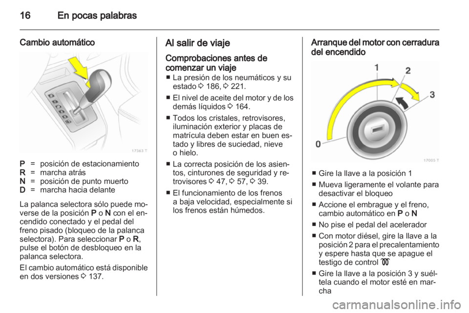 OPEL ZAFIRA 2010.5 Manual de Instrucciones (in Spanish) OPEL ZAFIRA 2010.5 Manual de Instrucciones (in Spanish)