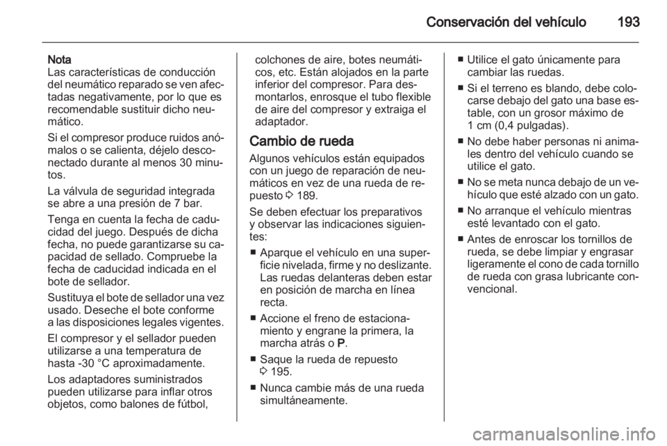 OPEL ZAFIRA 2010.5 Manual de Instrucciones (in Spanish) OPEL ZAFIRA 2010.5 Manual de Instrucciones (in Spanish)