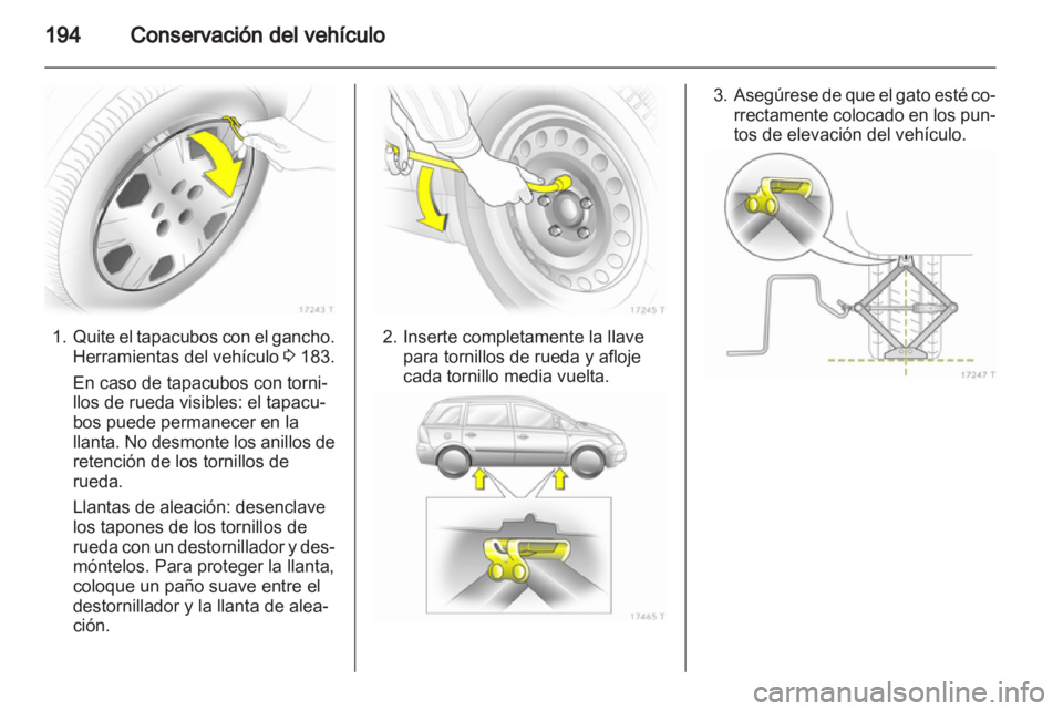 OPEL ZAFIRA 2010.5 Manual de Instrucciones (in Spanish) OPEL ZAFIRA 2010.5 Manual de Instrucciones (in Spanish)