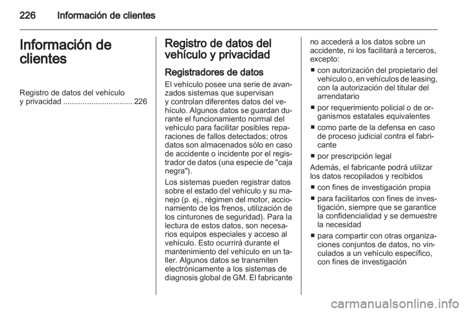 OPEL ZAFIRA 2010.5 Manual de Instrucciones (in Spanish) OPEL ZAFIRA 2010.5 Manual de Instrucciones (in Spanish)