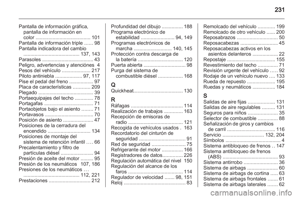 OPEL ZAFIRA 2010.5  Manual de Instrucciones (in Spanish) 