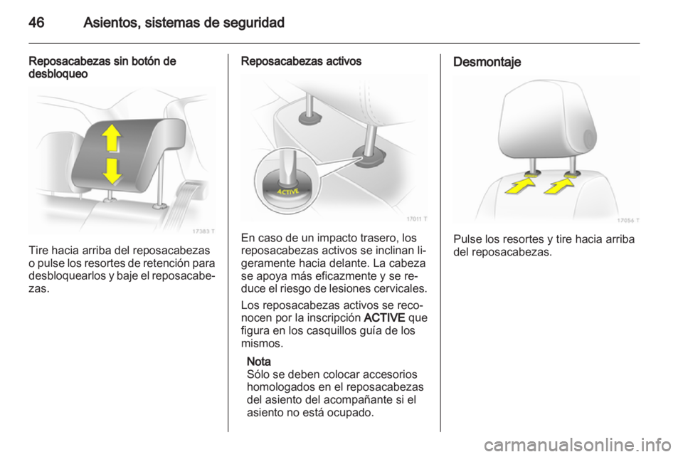 OPEL ZAFIRA 2010.5  Manual de Instrucciones (in Spanish) 