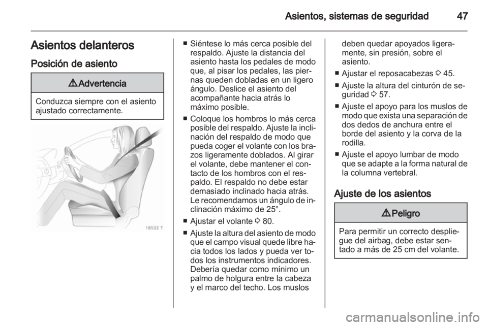 OPEL ZAFIRA 2010.5  Manual de Instrucciones (in Spanish) 