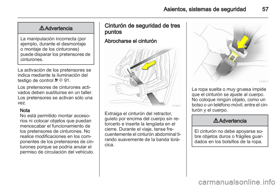 OPEL ZAFIRA 2010.5  Manual de Instrucciones (in Spanish) 