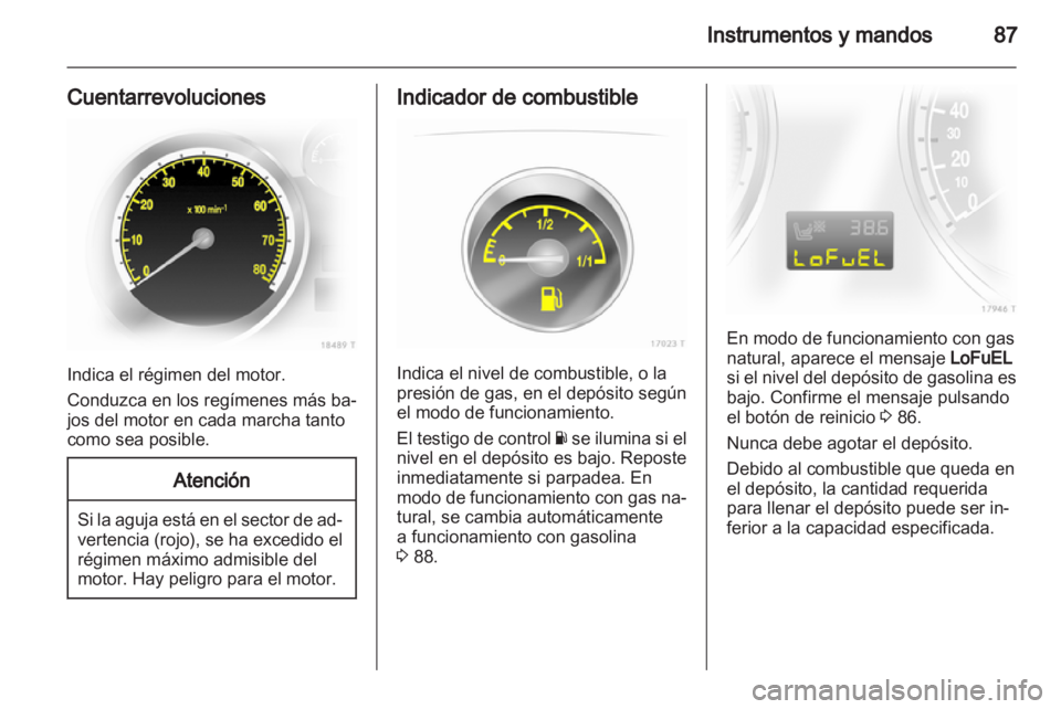 OPEL ZAFIRA 2010.5 Manual de Instrucciones (in Spanish) OPEL ZAFIRA 2010.5 Manual de Instrucciones (in Spanish)