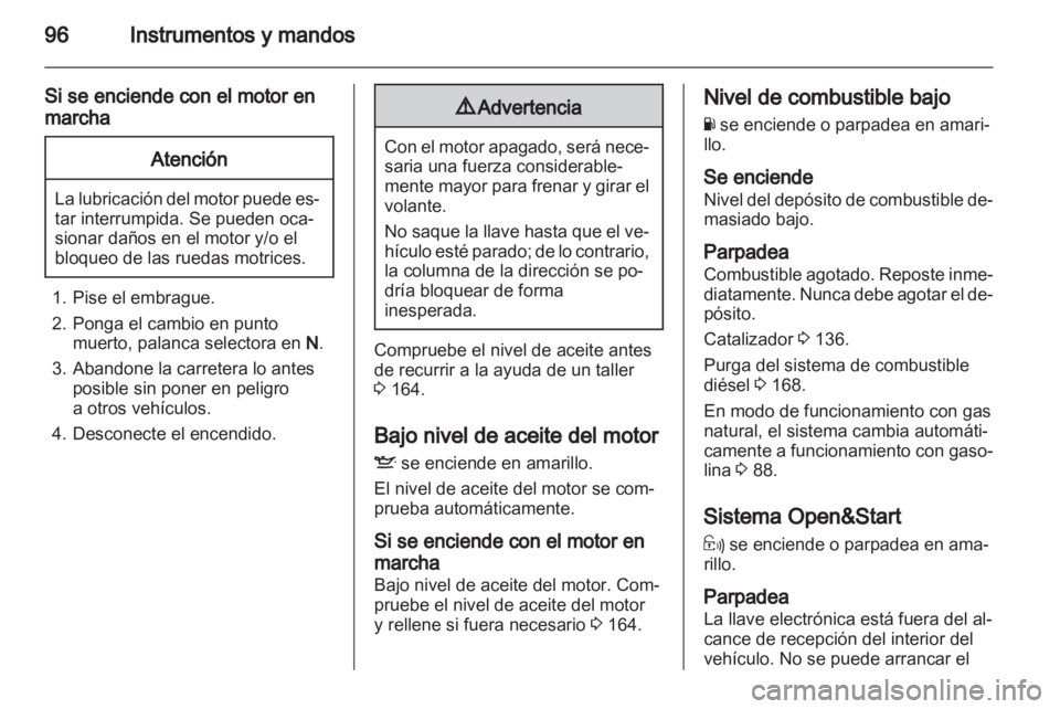 OPEL ZAFIRA 2010.5 Manual de Instrucciones (in Spanish) OPEL ZAFIRA 2010.5 Manual de Instrucciones (in Spanish)