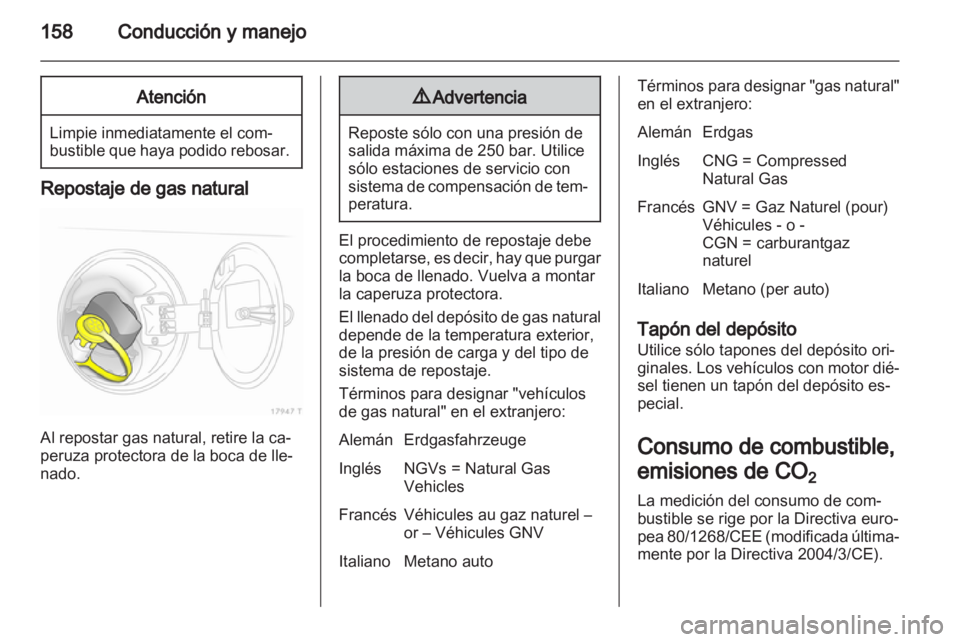 OPEL ZAFIRA 2011  Manual de Instrucciones (in Spanish)  OPEL ZAFIRA 2011  Manual de Instrucciones (in Spanish)