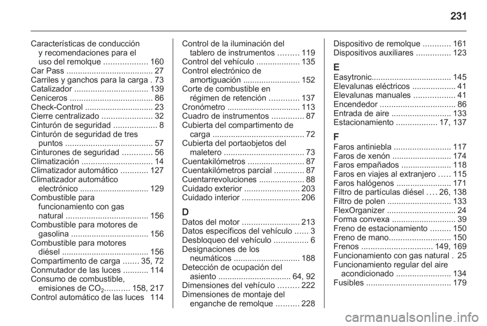 OPEL ZAFIRA 2011 Manual de Instrucciones (in Spanish) OPEL ZAFIRA 2011 Manual de Instrucciones (in Spanish)