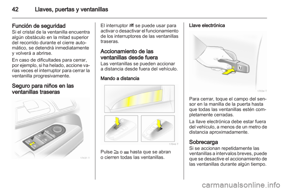 OPEL ZAFIRA 2011 Manual de Instrucciones (in Spanish) OPEL ZAFIRA 2011 Manual de Instrucciones (in Spanish)