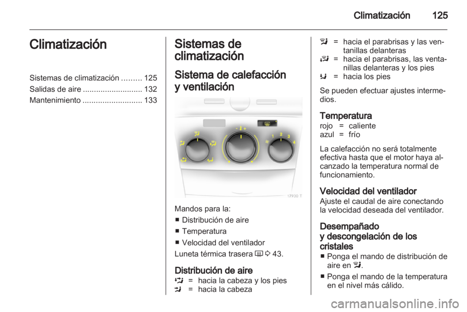 OPEL ZAFIRA 2011.5  Manual de Instrucciones (in Spanish) 