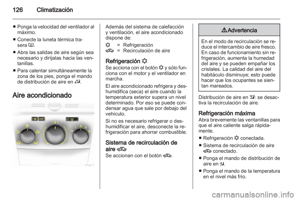 OPEL ZAFIRA 2011.5  Manual de Instrucciones (in Spanish) 