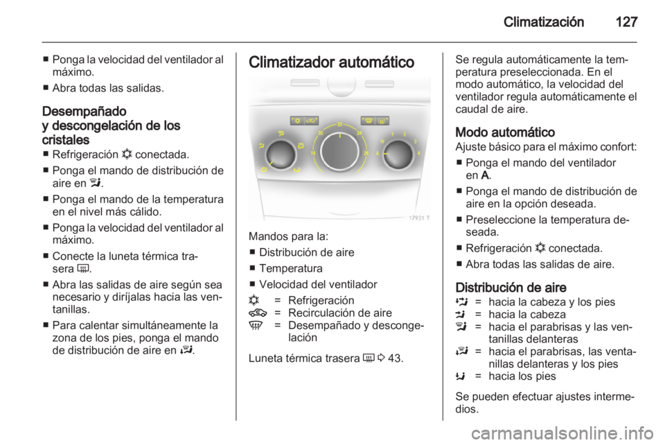 OPEL ZAFIRA 2011.5  Manual de Instrucciones (in Spanish) 