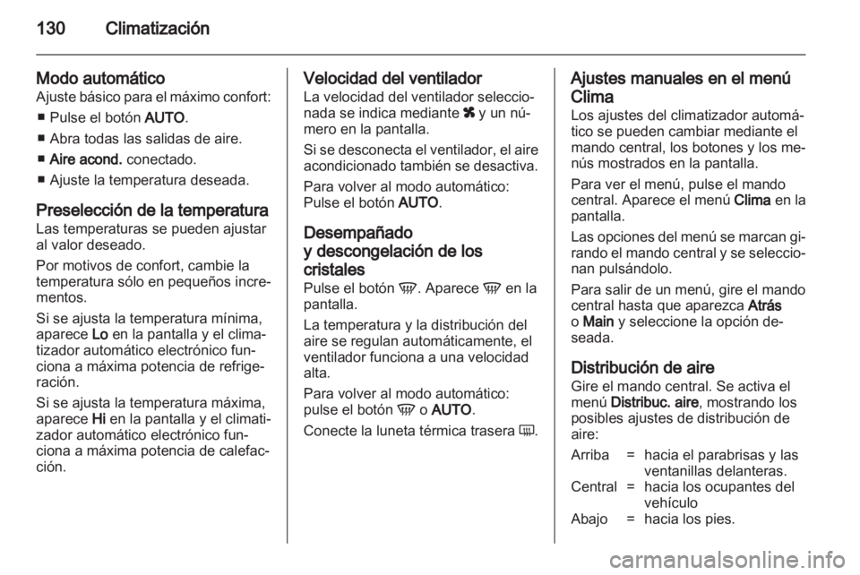 OPEL ZAFIRA 2011.5  Manual de Instrucciones (in Spanish) 